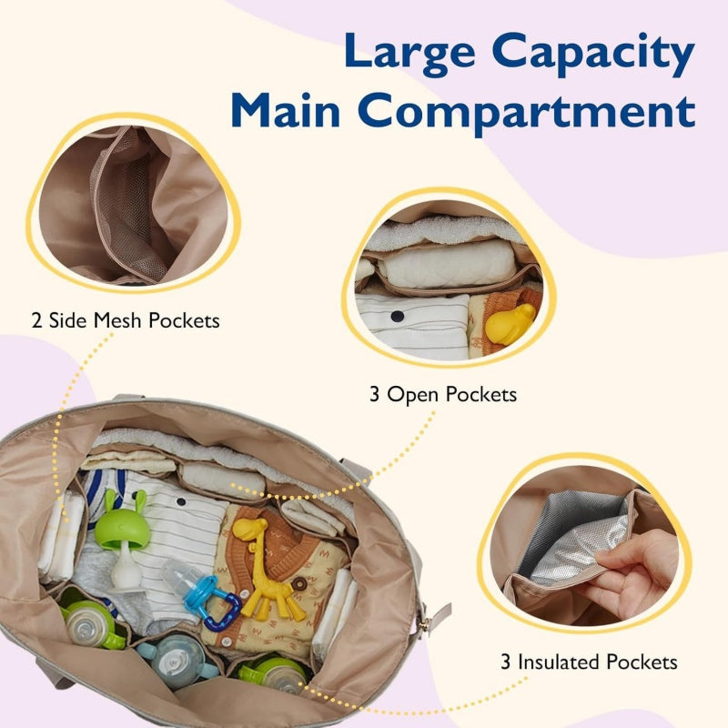 Large Capacity Diaper Bag