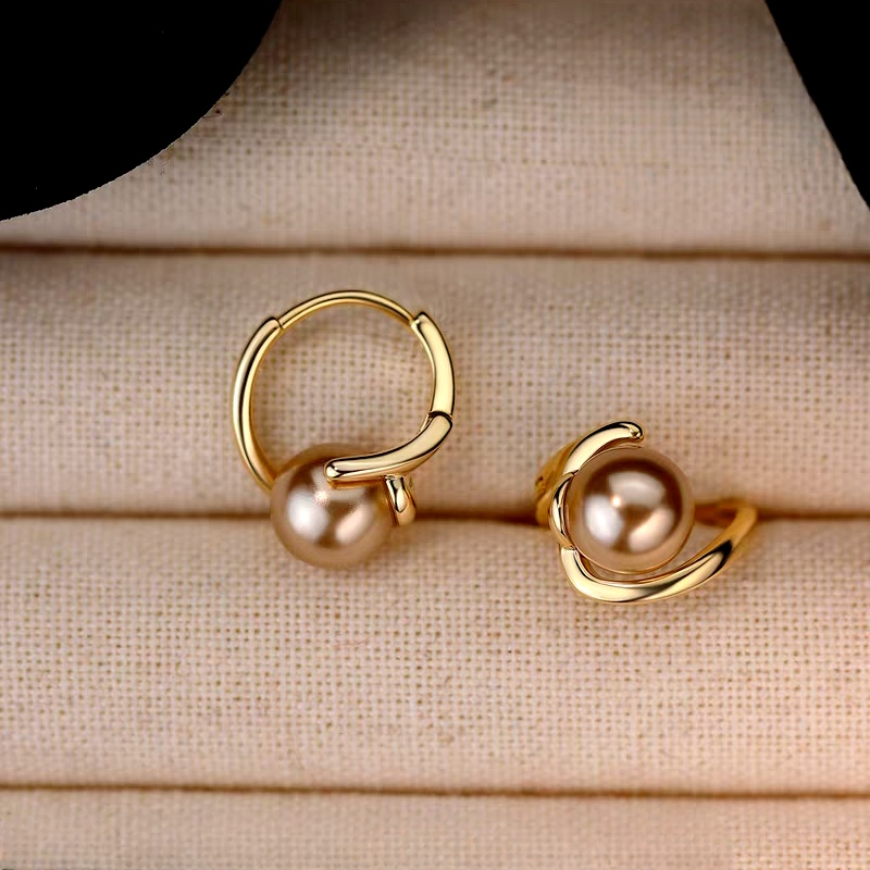 Sterling Silver Luxury Pearl Earrings