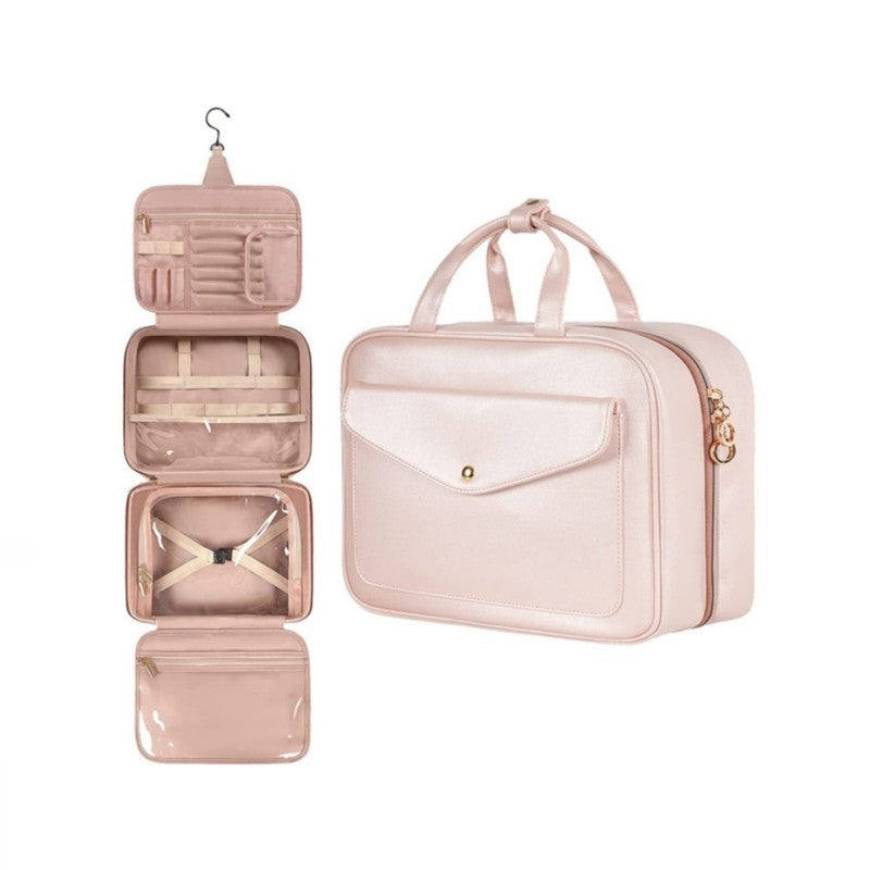 Large Capacity Cosmetic Jewelry Storage Travel Bag